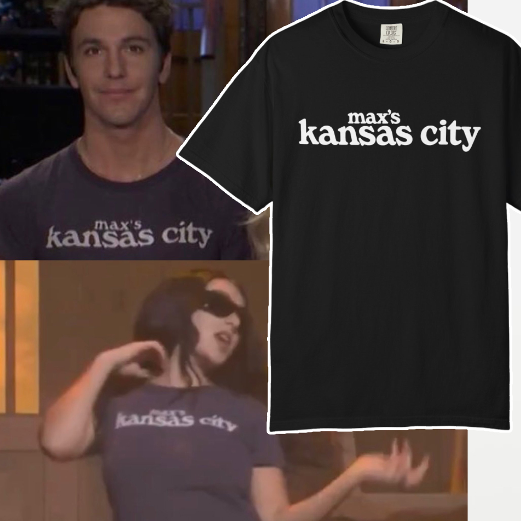 Max's Kansas City T shirt Max's Kansas City T shirt