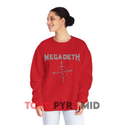Megadeth Band Shirt Thrash Heavy Metal 2 Megadeth Band Thrash Heavy Metal Red Sweatshirt