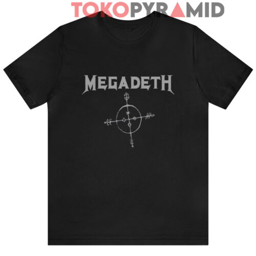 Megadeth Band Thrash Heavy Metal T shirt Megadeth Band Thrash Heavy Metal T shirt