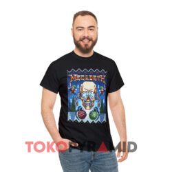 Megadeth Christmas Black T shirt