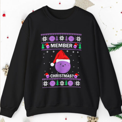 Member Christmas Funny Berry Meme Ugly Christmas Sweatshirt Member Christmas Funny Berry Meme Ugly Christmas Sweatshirt