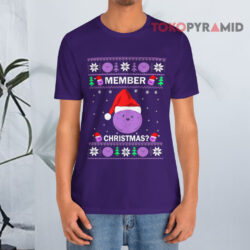 Member Christmas Funny Berry Meme Ugly Christmas T shirt