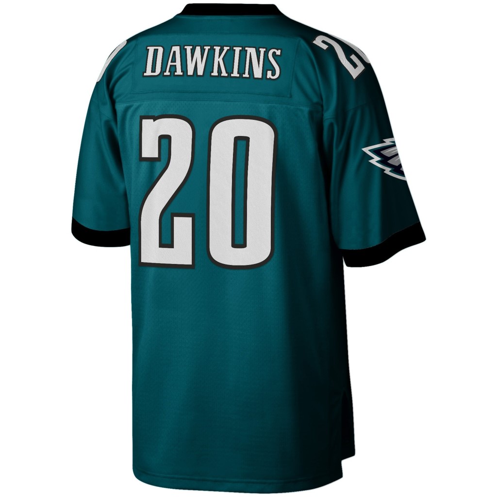 Men’s Philadelphia Eagles Brian Dawkins Legacy Replica Jersey TokoPyramid