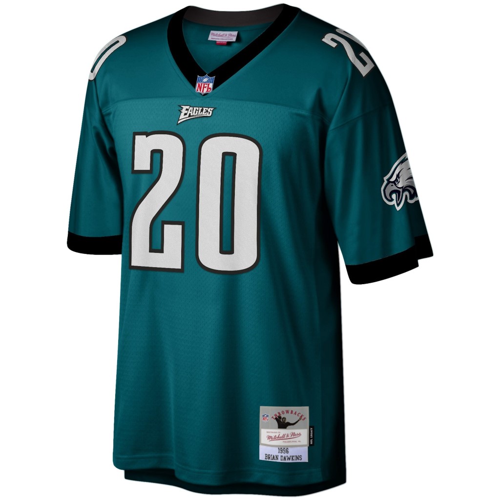 Men’s Philadelphia Eagles Brian Dawkins Legacy Replica Jersey TokoPyramid