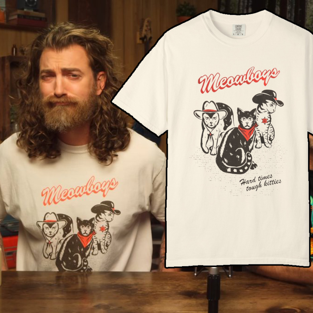 Meowboys T shirt Meowboys T shirt