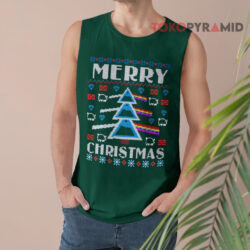 Merry Christmas Pink Floyd Ugly Christmas Tank Top