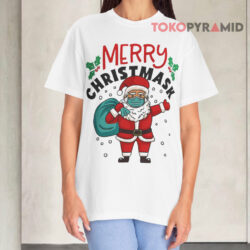 Merry Christmask Santa Sweatshirt 2 Merry Christmask Santa T shirt