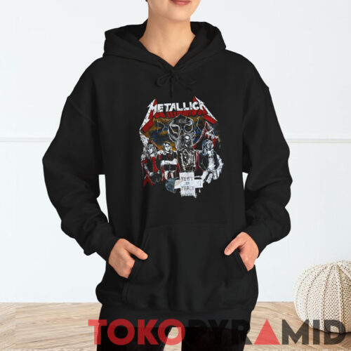Metallica Rest In Peace Live On Dedicated To Cliff Burton 2 sided Hoodie Metallica Rest In Peace Live On Dedicated To Cliff Burton 2 sided Hoodie