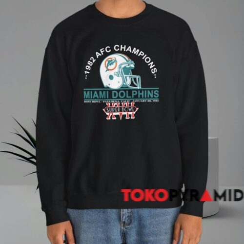 Miami Dolphins 1992 Afc Champions Shirt Black Sweatshirt Miami Dolphins 1992 Afc Champions Shirt Black Sweatshirt