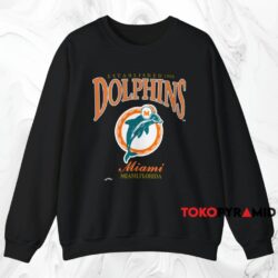 Miami Dolphins Miami Florida Shirt Black Sweatshirt