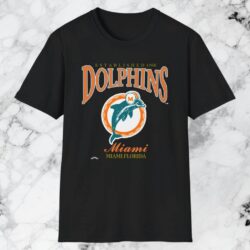 Miami Dolphins Miami Florida Shirt Black T shirt