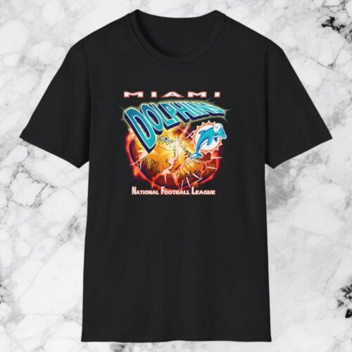 Miami Dolphins National Football League Shirt Black T shirt