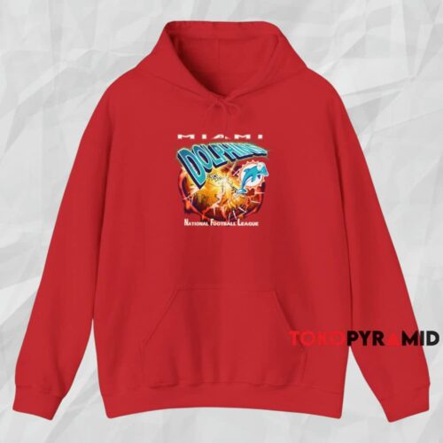 Miami Dolphins National Football League Shirt Red Hoodie