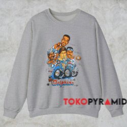 Miami Dolphins Nfl Caricature Shirt Grey Sweatshirt