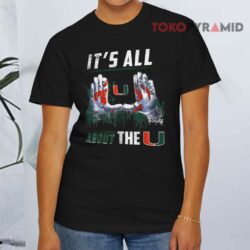 Miami Hurricanes All About The U Black T shirt