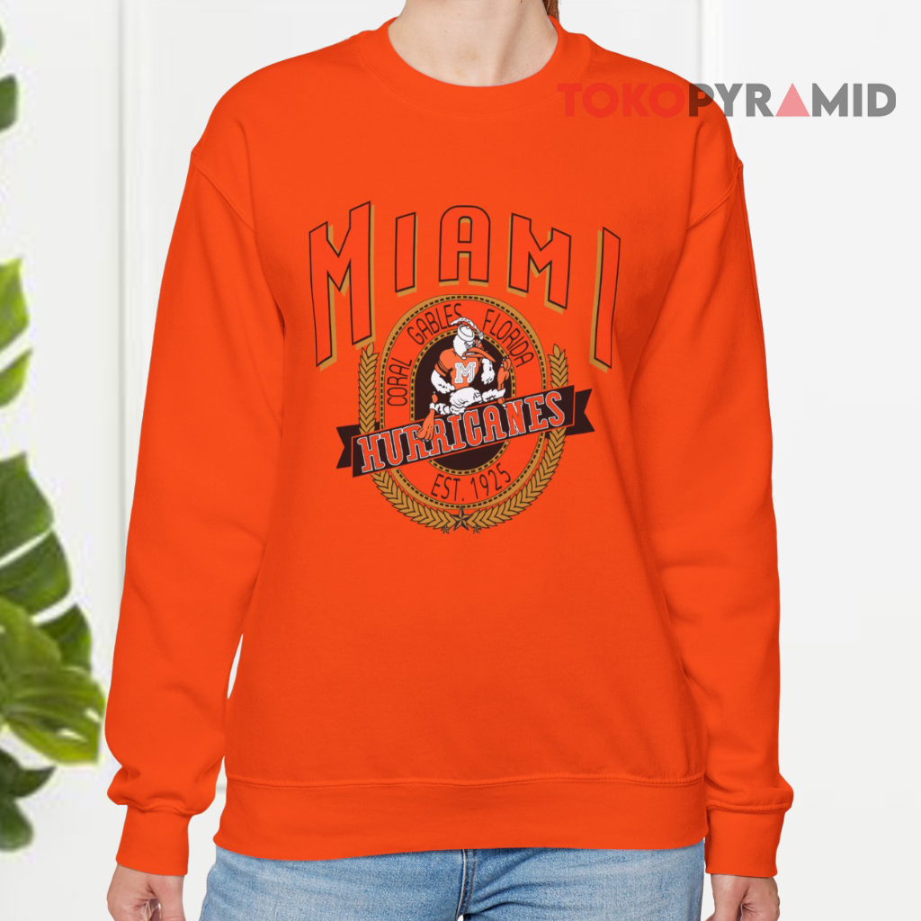 Miami University Hurricanes College Sweatshirt Miami University Hurricanes College Sweatshirt