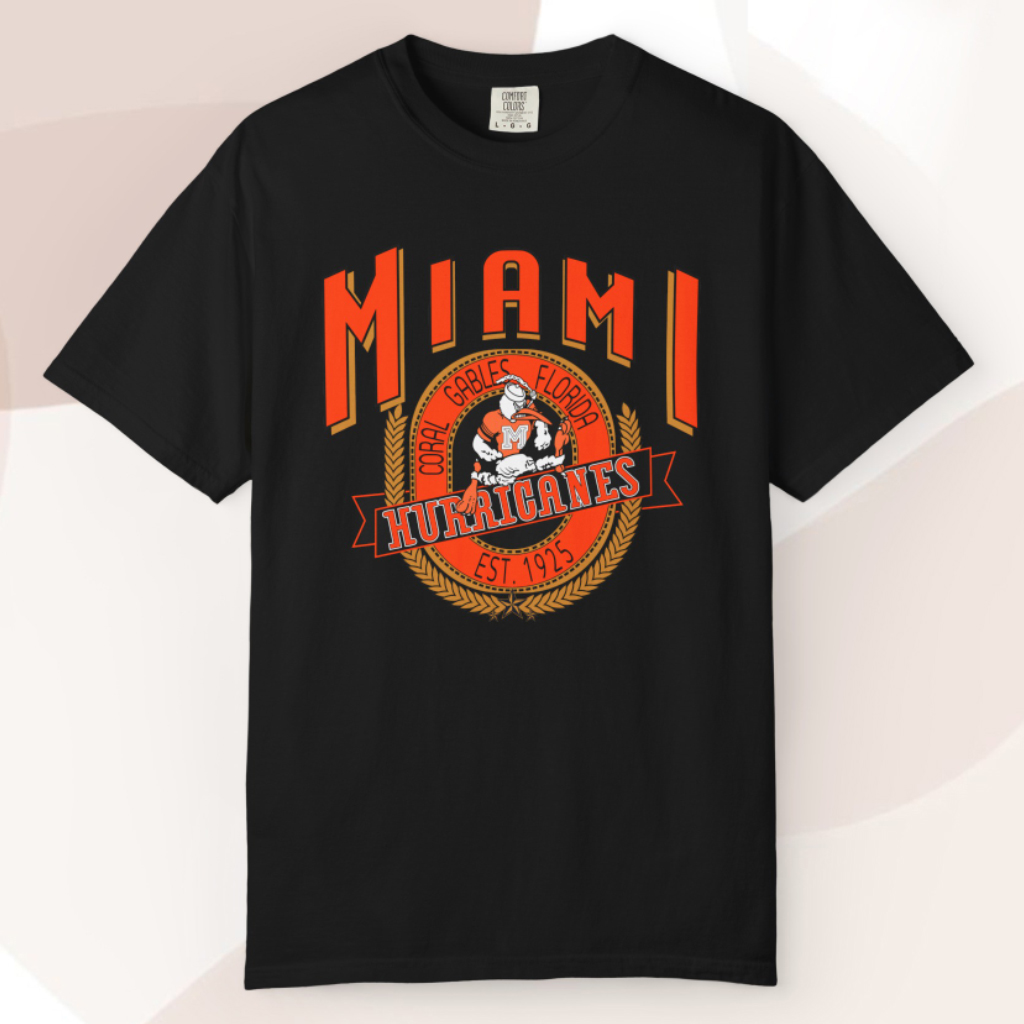 Miami University Hurricanes College T shirt Miami University Hurricanes College T shirt
