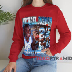 Michael Jordan 1982 NCAA Champion T-shirt 4 Michael Jordan 1982 Ncaa Champion T shirt Red Sweatshirt