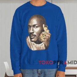 Michael Jordan 6 Championship Rings Chicago Bulls T-shirt 4 Michael Jordan 6 Championship Rings Chicago Bulls T shirt Blue Sweatshirt