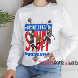 Michael Jordan and Scottie Pippen Joint Chiefs T-shirt 4 Michael Jordan And Scottie Pippen Joint Chiefs T shirt White Sweatshirt