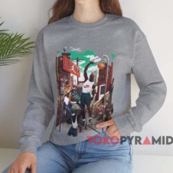 Michael Jordan Hoop Heroes T-shirt 3 Michael Jordan Hoop Heroes T shirt Grey Sweatshirt