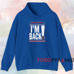 Michael Jordan I'm Back T-shirt 2 Michael Jordan I'm Back T shirt Blue Hoodie