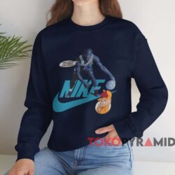 Michael Jordan Space Jam Elmer Fudd T-shirt 4 Michael Jordan Space Jam Elmer Fudd T shirt Navy Sweatshirt