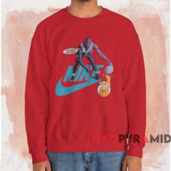 Michael Jordan Space Jam Elmer Fudd T-shirt 3 Michael Jordan Space Jam Elmer Fudd T shirt Red Sweatshirt