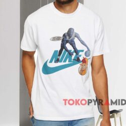 Michael Jordan Space Jam Elmer Fudd T-shirt 1 Michael Jordan Space Jam Elmer Fudd T shirt White T shirt