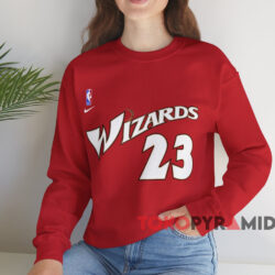 Michael Jordan Washington Wizards T-shirt 4 Michael Jordan Washington Wizards T shirt Red Sweatshirt
