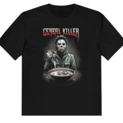 Michael Myers Cereal Killer Horror Shirt 5 Michael Myers Cereal Killer Horror T shirt