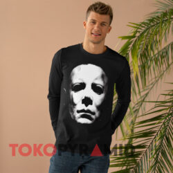 Michael Myers Horror Movie Shirt 4 Michael Myers Horror Movie Black Long sleeved