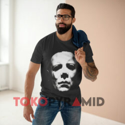 Michael Myers Horror Movie Black T shirt