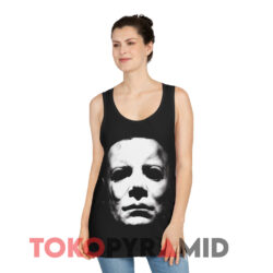 Michael Myers Horror Movie Shirt 2 Michael Myers Horror Movie Black Tank Top