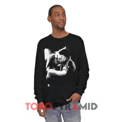 Michael Myers Kissing On The Set Horror Movie T-shirt 4 Michael Myers Kissing On The Set Horror Movie Black Long sleeved