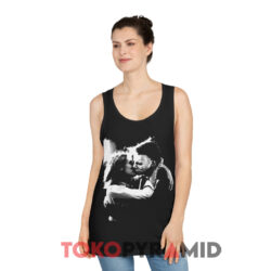Michael Myers Kissing On The Set Horror Movie T-shirt 2 Michael Myers Kissing On The Set Horror Movie Black Tank Top