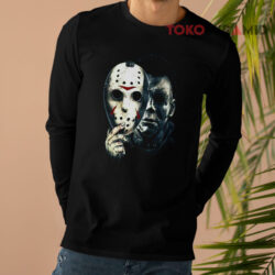 Michael With Jason Mask Shirt 4 Michael With Jason Mask Long sleeved
