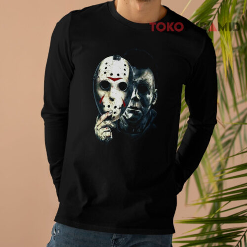 Michael With Jason Mask Long sleeved Michael With Jason Mask Long sleeved