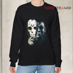 Michael With Jason Mask Shirt 3 Michael With Jason Mask Sweatshirt