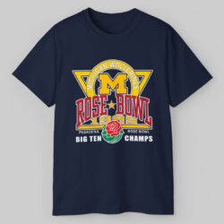 Michigan 1989 Rose Bowl Champs T shirt