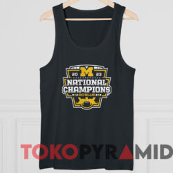 Michigan 2023 National Champions Shirt Go Blue 4 Michigan 2023 National Champions Shirt Go Blue Black TankTop