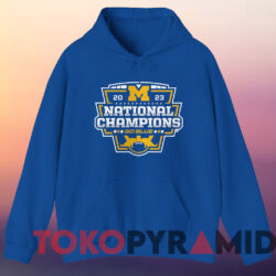 Michigan 2023 National Champions Shirt Go Blue 3 Michigan 2023 National Champions Shirt Go Blue Blue Hoodie