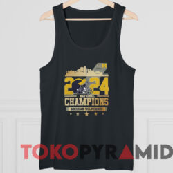 Michigan 2024 National Champions Shirt 4 Michigan 2024 National Champions Shirt Black TankTop