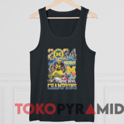 Michigan Beat Alabama 2024 Rose Bowl Champions T-Shirt 4 Michigan Beat Alabama 2024 Rose Bowl Champions T shirt Black TankTop