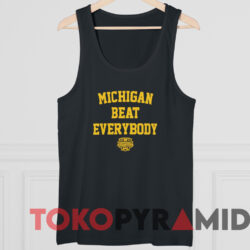 Michigan Beat Everybody National Champs Shirt 4 Michigan Beat Everybody National Champs Shirt Black TankTop