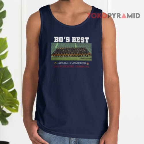 Michigan Bo's Best Big 10 Rose Bowl Champions Tank Top
