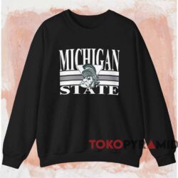 Michigan State Spartans Vintage Shirt Black Sweatshirt