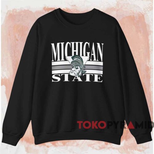 Michigan State Spartans Vintage Shirt Black Sweatshirt