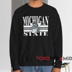 Michigan State Spartans Vintage Shirt Black Sweatshirt