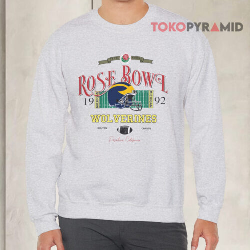 Michigan Wolverines 1992 Rose Bowl Sweatshirt